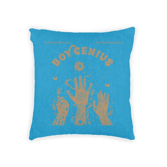 Discover Boygenius Merch, Boygenius Band 2023 Tour Woven Pillows