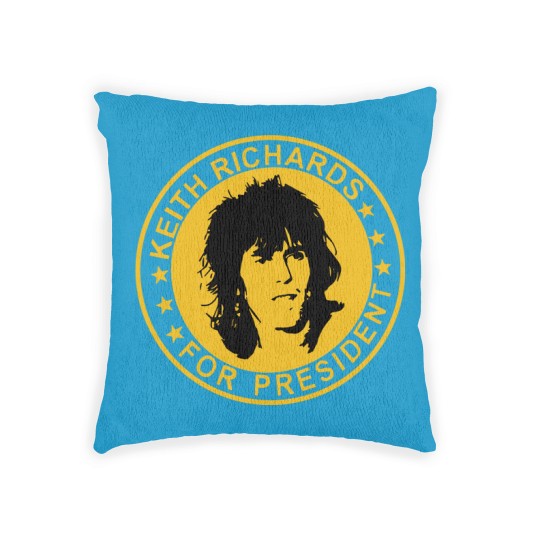 Discover Keith Richards For President Woven Pillows Keith Richards Woven Pillows