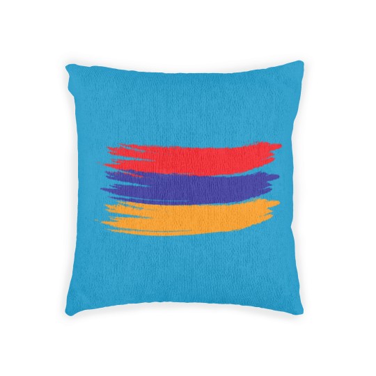 Discover Support Armenia Defend Armenian National Flag Woven Pillows