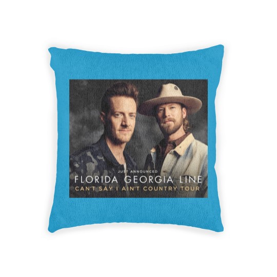 Discover Florida Georgia Line Can_t Say I Ain_t Country Music Tour Woven Pillows
