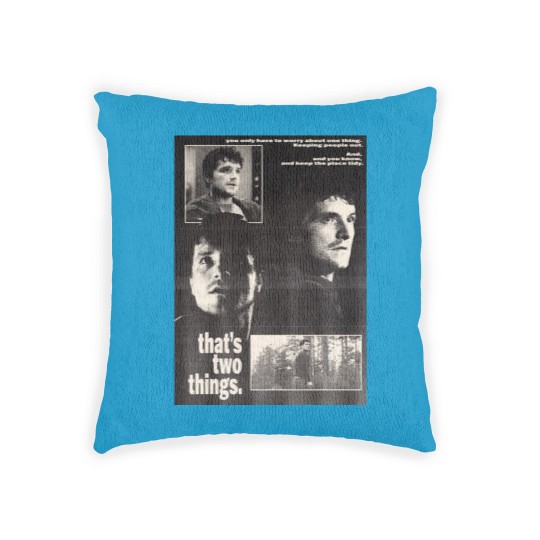 Discover Josh Hutcherson Mike Schmidt FNAF Movie Poster Woven Pillows