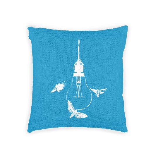 Discover Moths Beat Themselves to Death Against the Lights - Modest Mouse - Woven Pillows