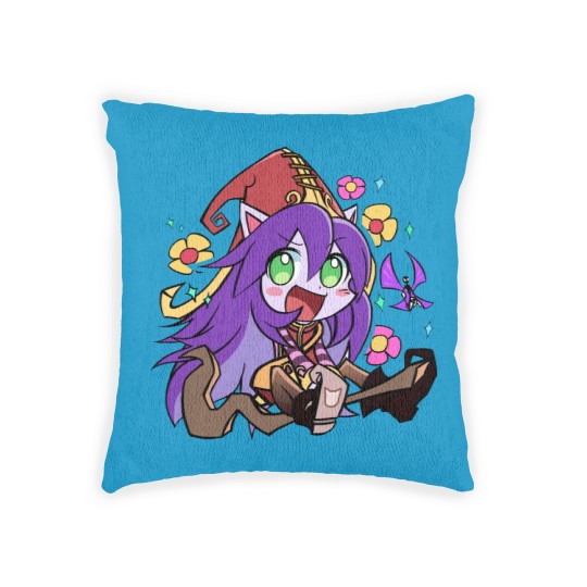 Discover League of Legends Lulu Woven Pillows. Lulu's Magical Menagerie Woven Pillows. League of legends Woven Pillows