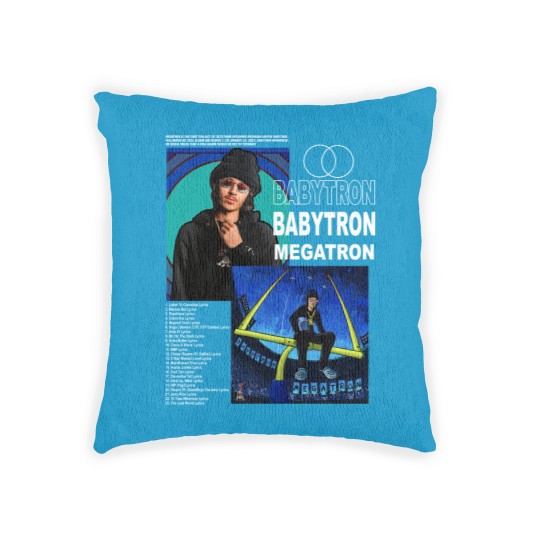 Discover Vintage Bootleg Inspired Babytron - Megatron, Graphic Unisex Album Woven Pillows