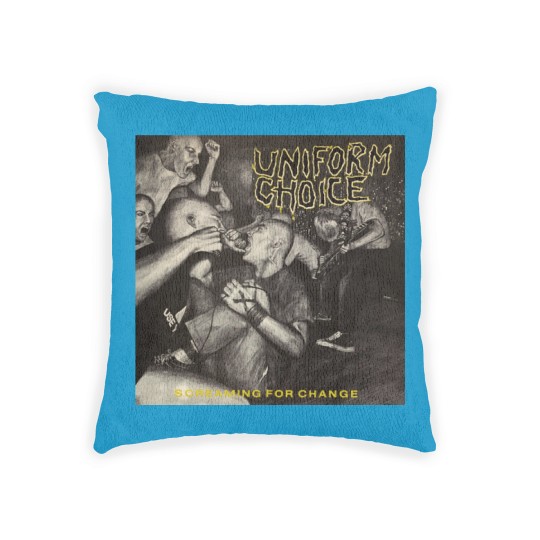 Discover Uniform Choice-Screaming For Change Woven Pillows