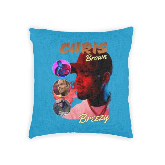 Discover Retro Chris Brown Under The Influence Tour Cotton Woven Pillows Woven Pillows