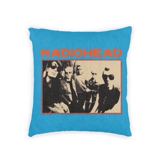 Discover Radiohead Cotton New Vintage Band Woven Pillows
