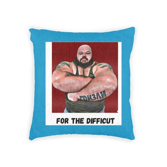 Discover Kyriakos Grizzly For the Difficult Classic Woven Pillows | Active Woven Pillows