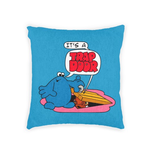 Discover It's A Trap Door - Trap Door - Woven Pillows