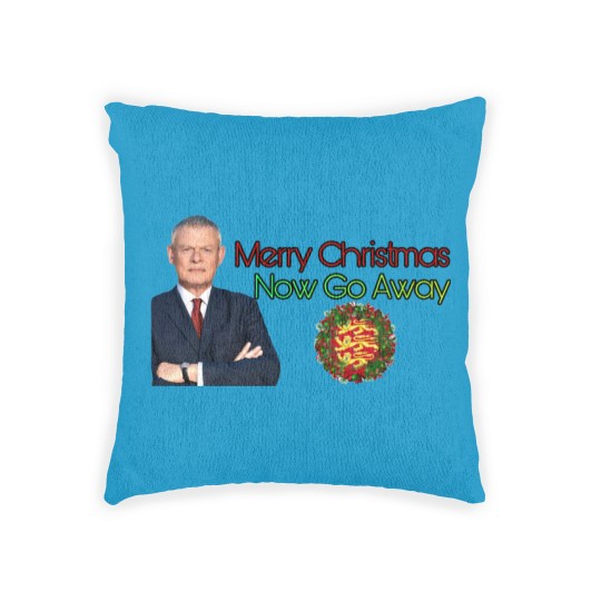 Discover Doc Martin Ellingham Christmas Woven Pillows