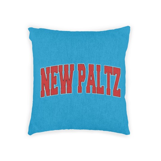 Discover New Paltz Ny New York Varsity Style Usa Vintage Sp Woven Pillows