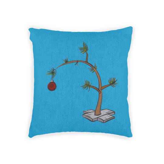 Discover Charlie Brown Christmas Tree - Charlie Brown Christmas Tree - Woven Pillows
