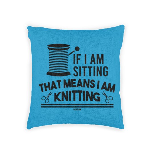 Discover Knitting needle hand knitting Woven Pillows