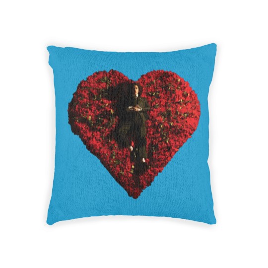 Discover Conan Gray Graphic Vintage Woven Pillows, Conan Gray with Roses Heart Aesthetic 90's Woven Pillows