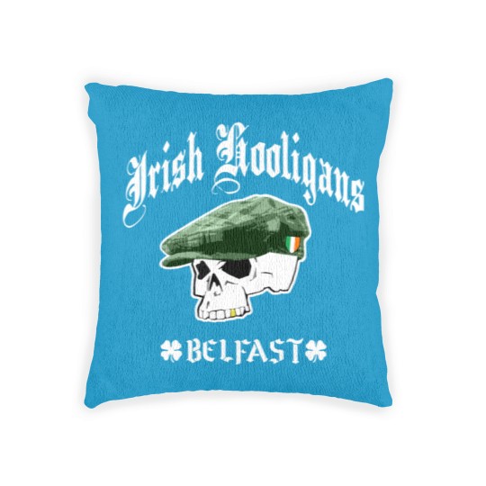 Discover Irish Hooligans Belfast Woven Pillows