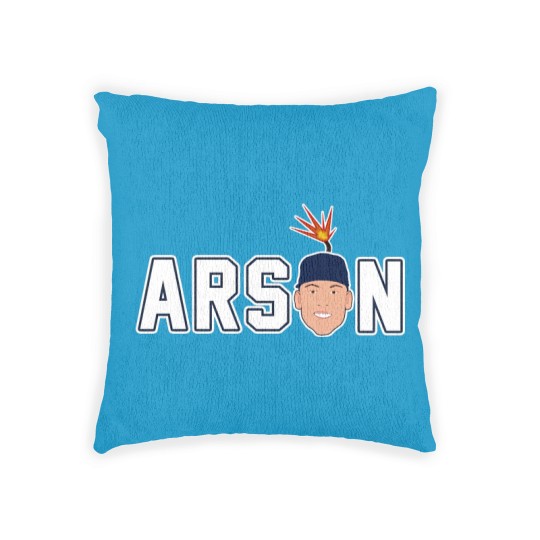 Discover Arson Judge Essential Woven Pillows