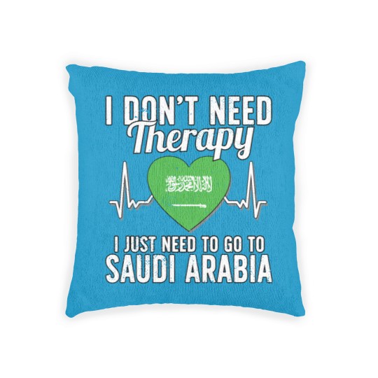 Discover Saudi Arabia flag I Arab Souvenirs Woven Pillows