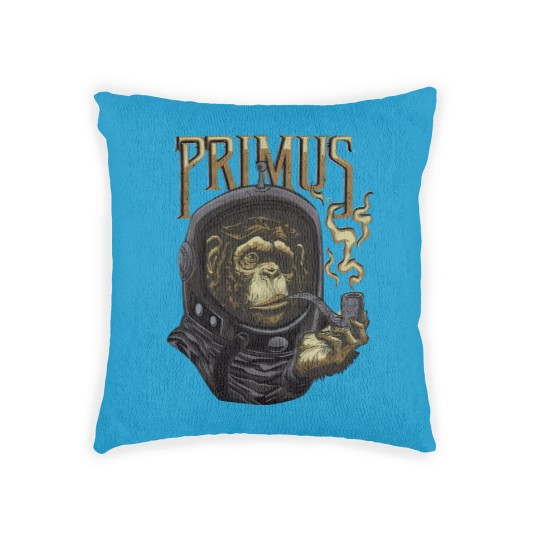 Discover Primus Monkey Metal Rock Band Vox Vintage Woven Pillows