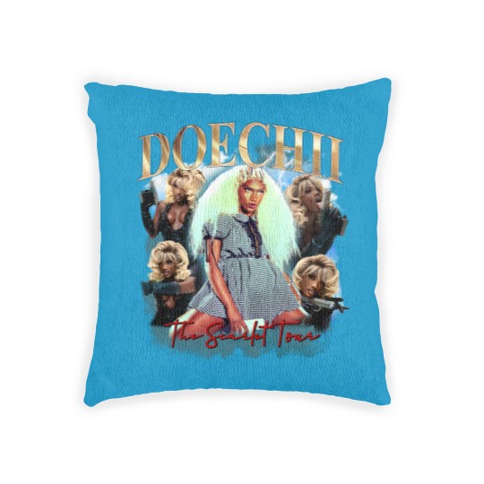 Discover Doechii Rap Woven Pillows, Doechii The Scarlet Tour 2023 Vintage Woven Pillows
