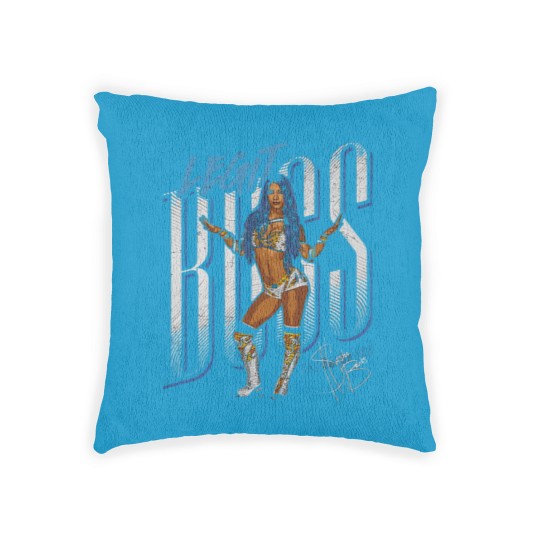 Discover Sasha Banks Legit Boss - Sasha Banks - Woven Pillows