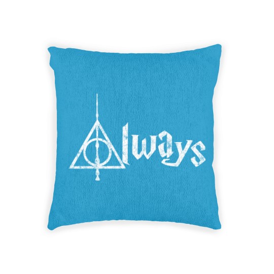 Discover Always with Deathly Hallows Symbols | Geekdom Woven Pillows