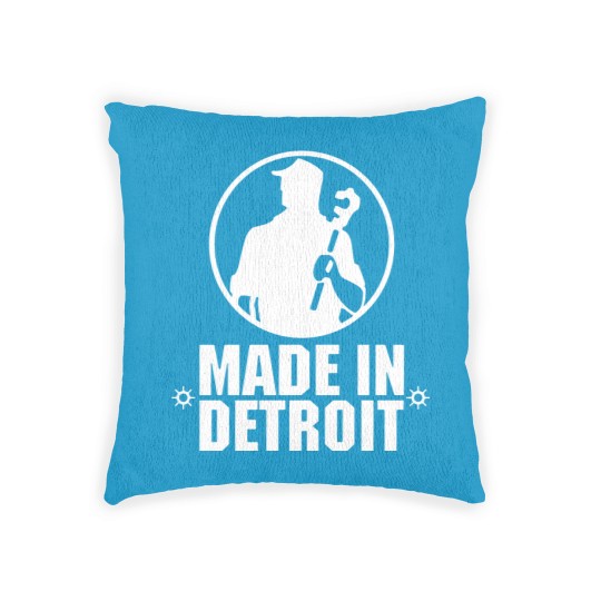 Discover Made In Detroit Woven Pillows