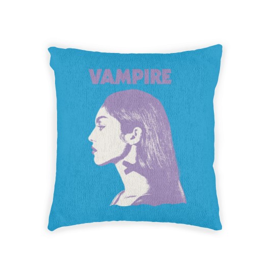 Discover Vampire Olivia Rodrigo Woven Pillows, Olivia Rodrigo Vampire Merch Woven Pillows