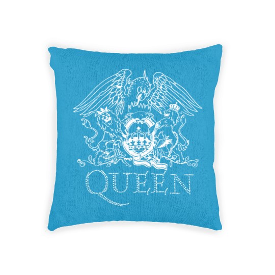 Discover Ladies Queen Crest Diamante Freddie Mercury Woven Pillows Woven Pillows