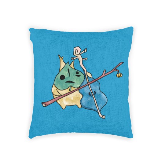 Discover Watercolor Windwaker Woven Pillows