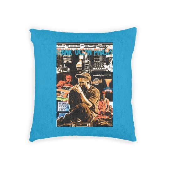 Discover Frank Ocean Phases Collage Woven Pillows