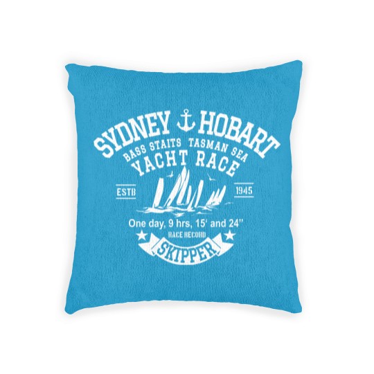 Discover Sydney to Hobart Yacht race Woven Pillows