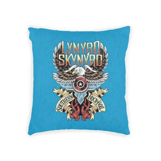 Discover Lynyrd Skynyrd Music Woven Pillows, Rock Band Music Woven Pillows
