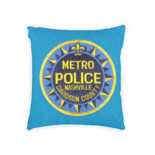 Discover Nashville Metropolitan Police | Classic Woven Pillows