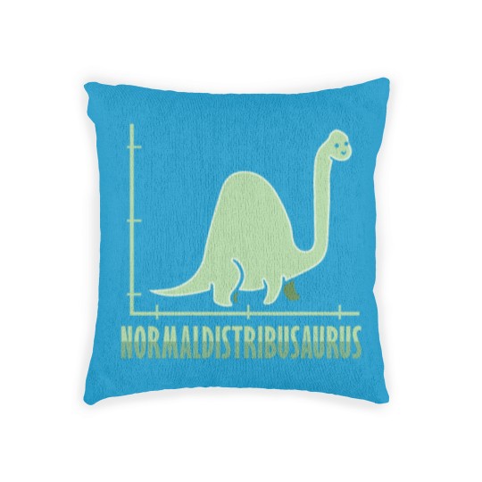 Discover Dinosaur Math Normal Distribution Mathematician Woven Pillows