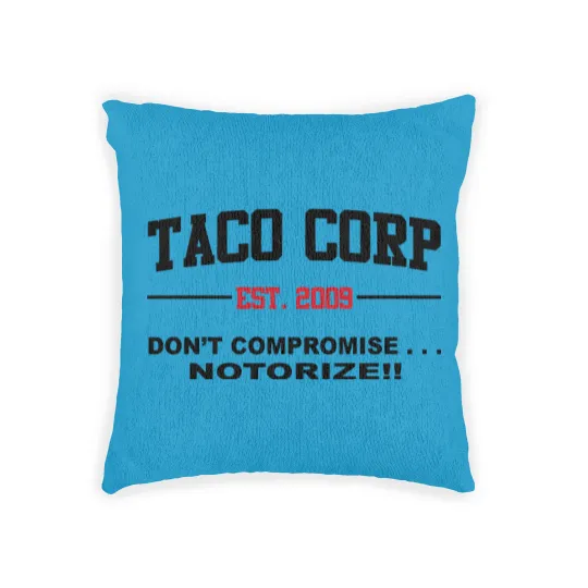 Discover TACO CORP 2009 Woven Pillows - Taco the league tv show