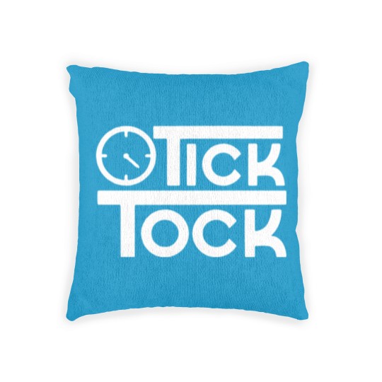 Discover Tick Tock Woven Pillows