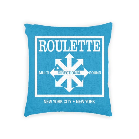 Discover Roulette Records Woven Pillows - Defunct Record Label