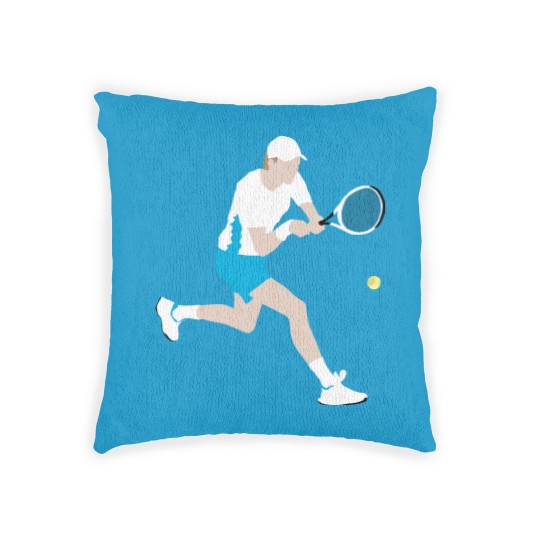 Discover Jannik Sinner Woven Pillows, tennis fan Woven Pillows, atp player Woven Pillows