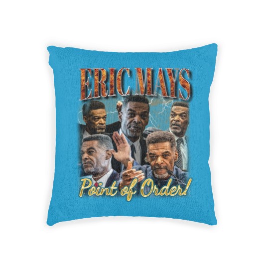 Discover Eric Mays point of order Woven Pillows, Mays 2024 Woven Pillows,