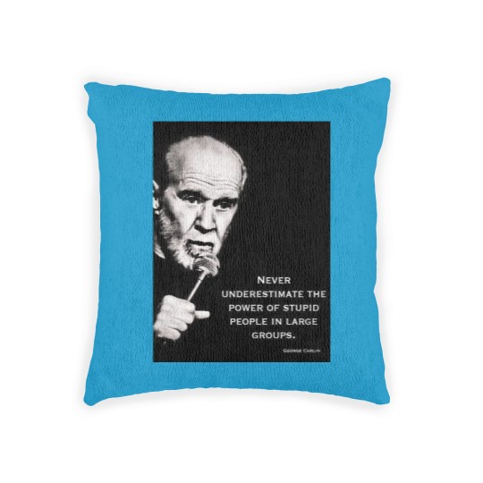 Discover George Carlin Woven Pillows