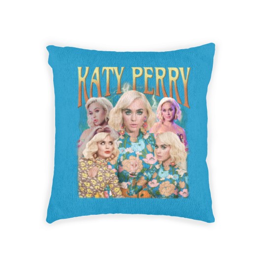 Discover Katy Perry Music Woven Pillows, Katy Perry Vintage Retro 90s Style, Katy Perry 2023 Gift For Fan