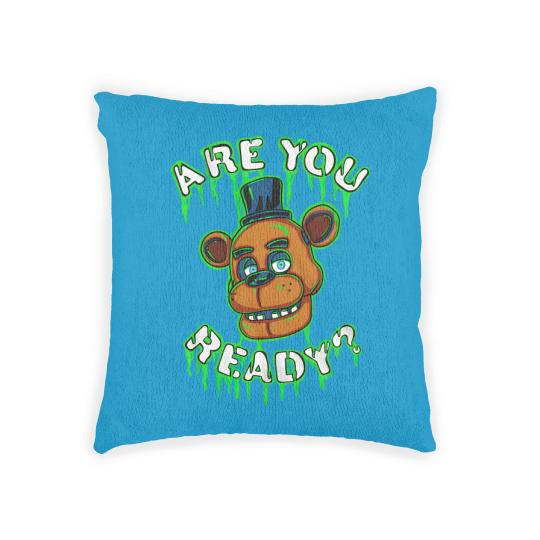 Discover Five Nights at Freddy's Freddy Fazbear's Pizza Woven Pillows