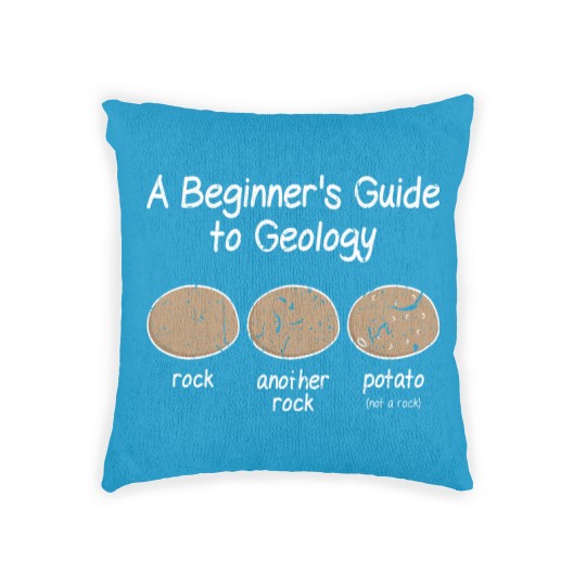 Discover Geologist Beginner Geology Meme - Funny Geology - Woven Pillows