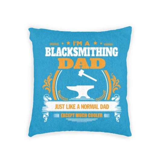 Discover Blacksmithing Dad Woven Pillows Woven Pillows