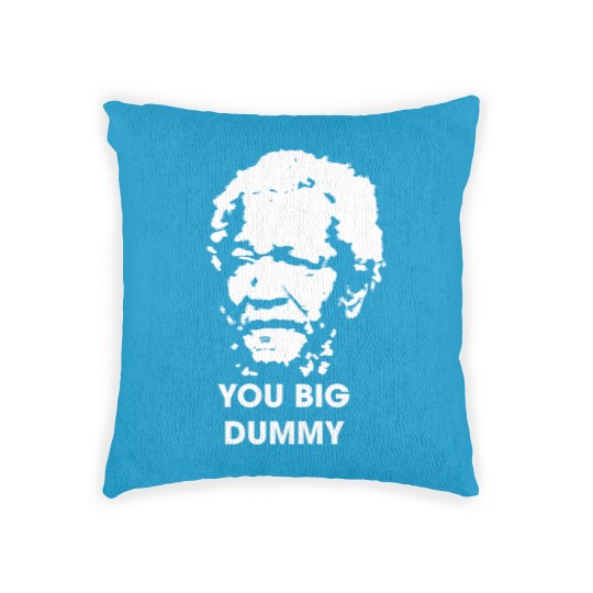 Discover You big dummy sanford and son gifr art vintage retro Woven Pillows