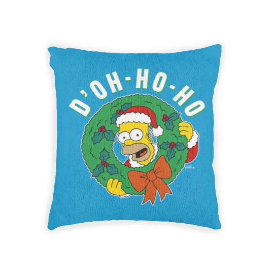 Discover The Simpsons Christmas Santa Homer D'Oh-Ho-Ho Alt Woven Pillows