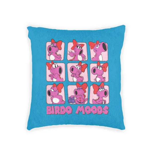 Discover Cute Birdo Moods Woven Pillows | Super