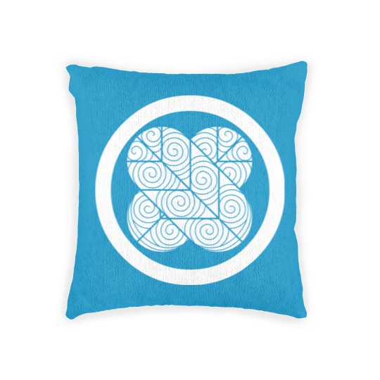 Discover Japanese Family Crest KAMON Symbol Woven Pillows
