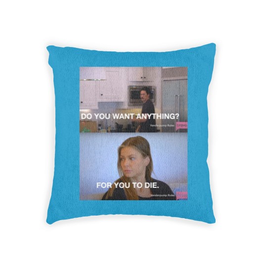 Discover Scandoval 2023 Ariana For You To Die Bravo TV Woven Pillows, Team Ariana Vanderpump Rules Woven Pillows