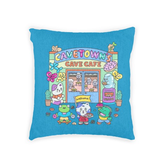 Discover Cavetown Cave Cafe Woven Pillows, Cavetown merch, Cavetown Woven Pillows, Lemon Boy